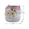 5" Pink Santa Claus Nostalgic Ceramic Container